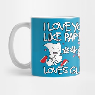 Paper Loves Glue Mug